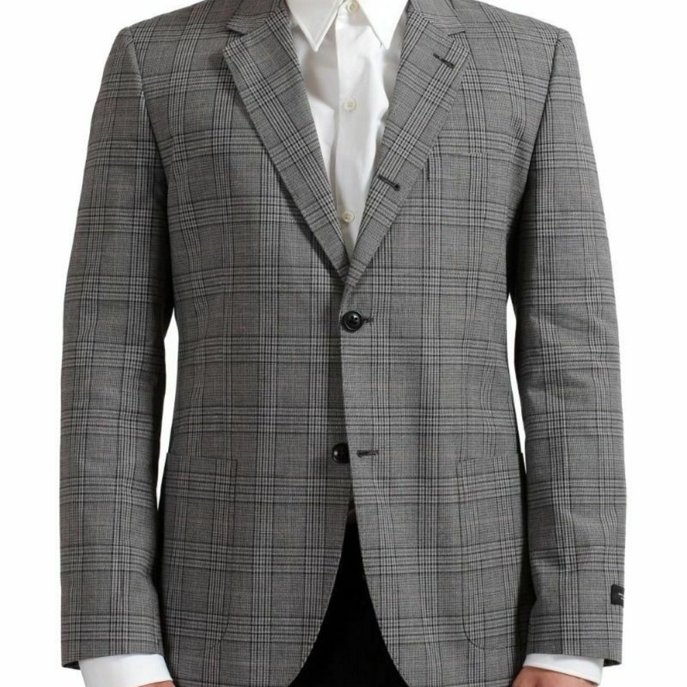 Marc Jacobs Checkered Two Buttons Blazer